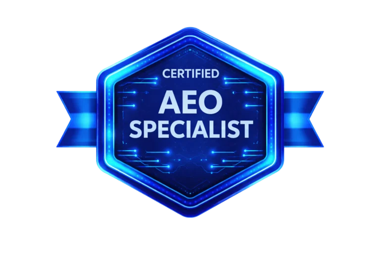 AEO certification badge