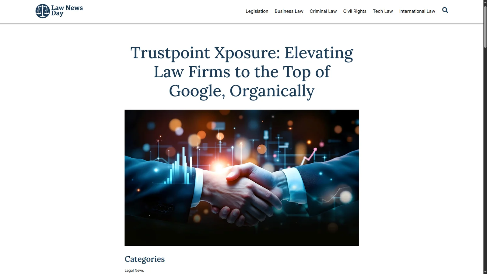 Law News Day: Organic SEO for Law Firms
