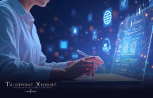 AI-powered digital authority and media strategy concept for 2025 marketing trends