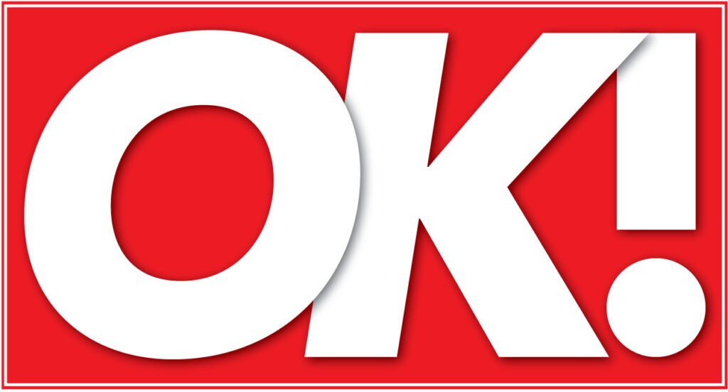 OK magazine logo red
