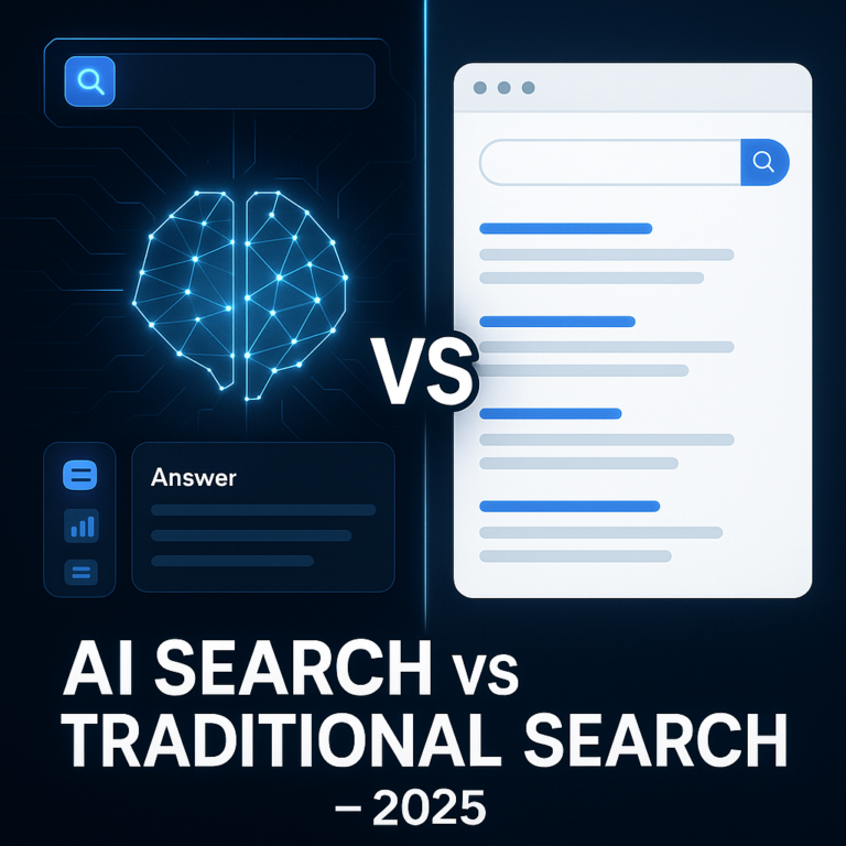 AI Search Engines vs Traditional Search Engines: Which One Is Better in 2025?