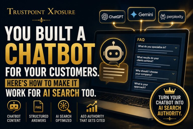 How to Turn Your Chatbot Content Into AEO Authority