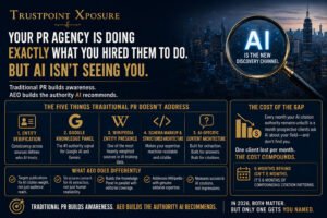 Why Your Current PR Agency Cannot Build AI Citation Authority, and What the Difference Costs You Every Month