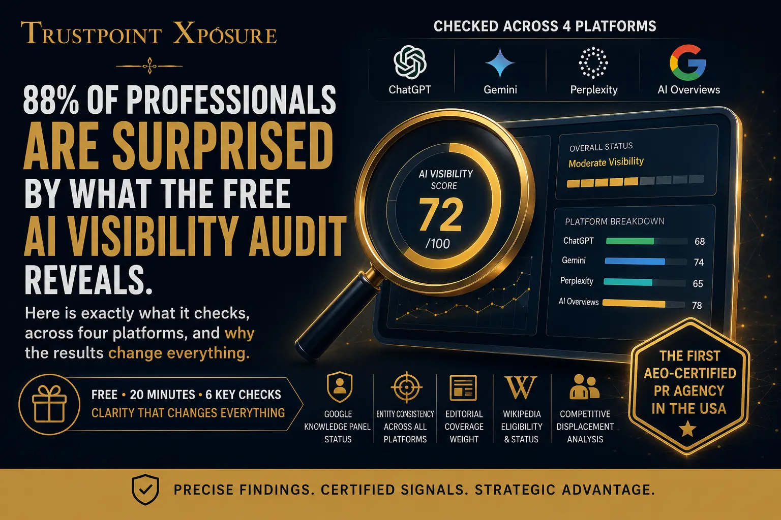 What the Free AI Visibility Audit Actually Checks and Reveals