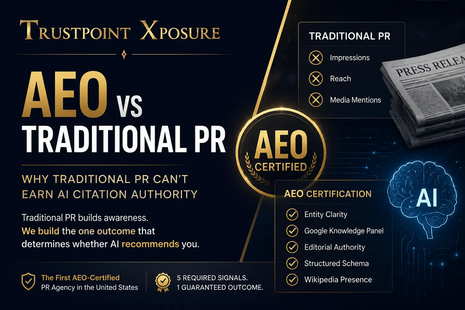 AEO vs traditional PR