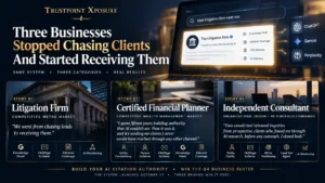 How Three Businesses Started Getting AI Recommended Clients